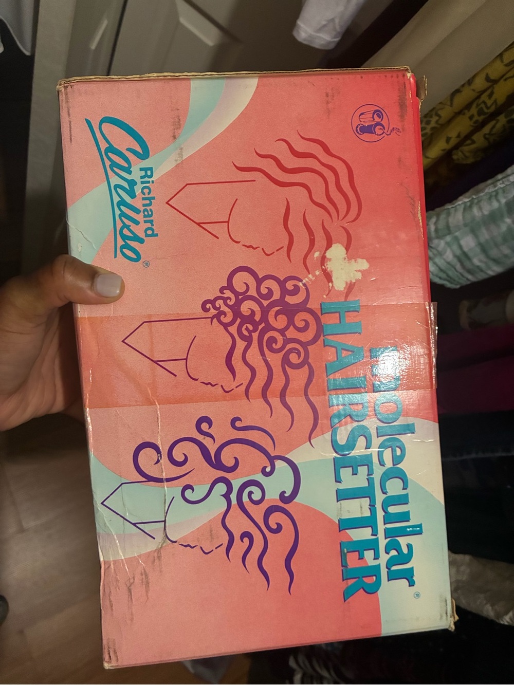 Pink Molecular Hair Setter